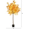 image:imageNearly Natural 6ft Autumn Maple Artificial TreeYellow