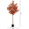 image:imageNearly Natural 6ft Autumn Oak Artificial Fall Tree