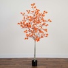 image:imageNearly Natural 6ft Autumn Paper Birch Artificial Fall Tree
