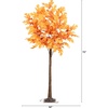 image:imageNearly Natural 6ft PreLit Autumn Maple Artificial Fall Tree with 300 Warm White LED Lights