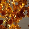 image:imageNearly Natural 9ft PreLit Grand Autumn Eucalyptus Artificial Fall Tree with 700 Warm White LED Lights