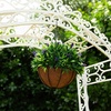 image:imageNearly Natural Artificial Lavender Hanging Basket 18in UV Resistant IndoorOutdoor