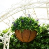 image:imageNearly Natural Artificial Lavender Hanging Basket 18in UV Resistant IndoorOutdoor