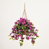 image:imageNearly Natural Bougainvillea Hanging Basket UV Resistant IndoorOutdoorPurple