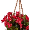 image:imageNearly Natural Bougainvillea Hanging Basket UV Resistant IndoorOutdoorRed