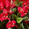 image:imageNearly Natural Bougainvillea Hanging Basket UV Resistant IndoorOutdoorRed