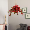 image:imageNearly Natural Bougainvillea Hanging Basket UV Resistant IndoorOutdoorRed