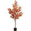 image:imageNearly Natural 5 ft Artificial Autumn Oak Fall Tree Nursery Planter Decor