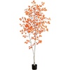 image:imageNearly Natural 7ft Autumn Paper Birch Artificial Fall Tree  Lifelike Foliage for Seasonal Home Dcor