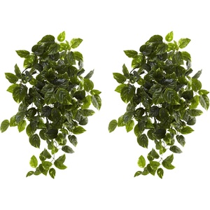 image:imageNearly Natural 36 in Artificial Pothos Hanging Plant Outdoor Porch Decor