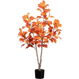 image:imageNearly Natural 4ft Autumn Oak Artificial Fall Tree