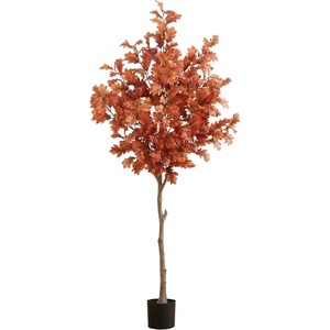 image:imageNearly Natural 6ft Autumn Oak Artificial Fall Tree
