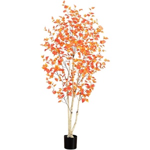 image:imageNearly Natural 7ft Autumn Birch Artificial Fall Tree