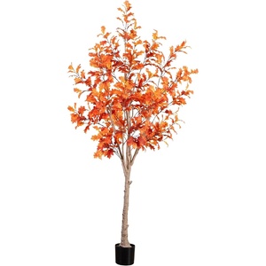 image:imageNearly Natural 8ft Autumn Oak Artificial Fall Tree