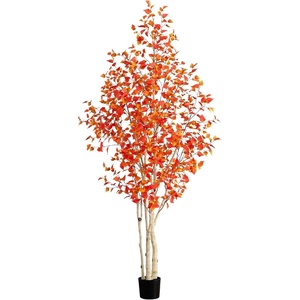 image:imageNearly Natural 9ft Autumn Birch Artificial Fall Tree