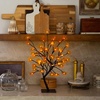 image:imageNearly Natural 18in PreLit Autumn Artificial Maple Fall Tree with 48 Warm White LED Lights