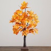 image:imageNearly Natural 2ft PreLit Autumn Maple Artificial Fall Tree with 24 Warm White LED Lights