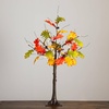 image:imageNearly Natural 3ft PreLit Autumn Maple Artificial Fall Tree with Pinecones Acorns and 36 Warm White LED Lights
