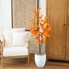 image:imageNearly Natural 4ft Artificial Autumn Oak Tree  Harvest Season Decor  Indoor Fall Foliage Display