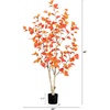 image:imageNearly Natural 4ft Autumn Birch Artificial Fall Tree