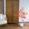 image:imageNearly Natural 4ft Autumn Paper Birch Artificial Fall Tree  Lifelike Foliage for Seasonal Home Dcor