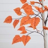 image:imageNearly Natural 4ft Autumn Paper Birch Artificial Fall Tree  Lifelike Foliage for Seasonal Home Dcor