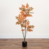 image:imageNearly Natural 4ft Autumn Sumac Artificial Fall Tree