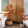 image:imageNearly Natural 4ft Autumn Sumac Artificial Fall Tree