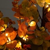 image:imageNearly Natural 4ft PreLit Autumn Eucalyptus Fall Tree with Pinecones Berries amp 60 LED Lights