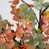 image:imageNearly Natural 4ft PreLit Autumn Eucalyptus Fall Tree with Pinecones Berries amp 60 LED Lights