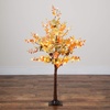 image:imageNearly Natural 4ft PreLit Autumn Eucalyptus Fall Tree with Pinecones Berries amp 60 LED Lights