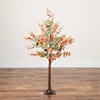 image:imageNearly Natural 4ft PreLit Autumn Eucalyptus Fall Tree with Pinecones Berries amp 60 LED Lights
