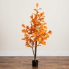 image:imageNearly Natural 5ft Artificial Autumn Oak Tree  Harvest Season Decor  Indoor Fall Foliage Display