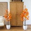 image:imageNearly Natural 5ft Artificial Autumn Oak Tree  Harvest Season Decor  Indoor Fall Foliage Display