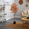 image:imageNearly Natural 5ft Autumn Eucalyptus Artificial Tree