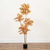 image:imageNearly Natural 5ft Autumn Minimalist Sumac Artificial Fall Tree