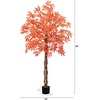 image:imageNearly Natural 5ft Autumn Vibrant Maple Artificial Fall Tree