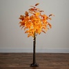 image:imageNearly Natural 5ft PreLit Autumn Maple Artificial Fall Tree with 240 Warm White LED Lights