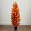 image:imageNearly Natural 5ft UV Resistant Autumn Artificial Fall Cedar Tree IndoorOutdoor