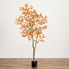 image:imageNearly Natural 6ft Autumn Birch Leaf Artificial Fall Tree  Harvest Season Decor  Indoor Faux Plant Display