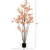 image:imageNearly Natural 6ft Autumn Pieris Artificial Fall Tree