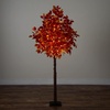 image:imageNearly Natural 6ft PreLit Autumn Artificial Fall Tree with 300 Warm White LED Lights  Seasonal Home Dcor