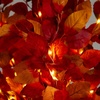 image:imageNearly Natural 6ft PreLit Autumn Artificial Fall Tree with 300 Warm White LED Lights  Seasonal Home Dcor