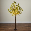 image:imageNearly Natural 6ft PreLit Green Autumn Oak Artificial Fall Tree with 250 Warm White LED Lights