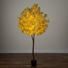 image:imageNearly Natural 6ft PreLit Yellow Autumn Maple Artificial Fall Tree with 350 Warm White LED Lights