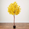 image:imageNearly Natural 6ft PreLit Yellow Autumn Maple Artificial Fall Tree with 350 Warm White LED Lights