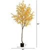 image:imageNearly Natural 7ft Autumn Maple Artificial Fall TreeYellow