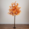 image:imageNearly Natural 7ft PreLit Autumn Maple Artificial Fall Tree with 450 Warm White LED Lights