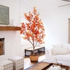 image:imageNearly Natural 9 ft Artificial Autumn Oak Lifelike Fall Tree Indoor Decor