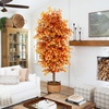 image:imageNearly Natural 9ft Autumn Ficus Artificial Fall Tree
